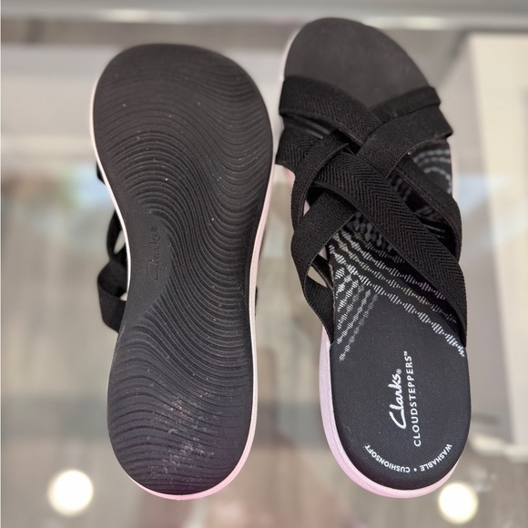 Clarks Cloudsteppers Mira Isle Slide Sandal (sz 8.5) - Picture 7 of 8